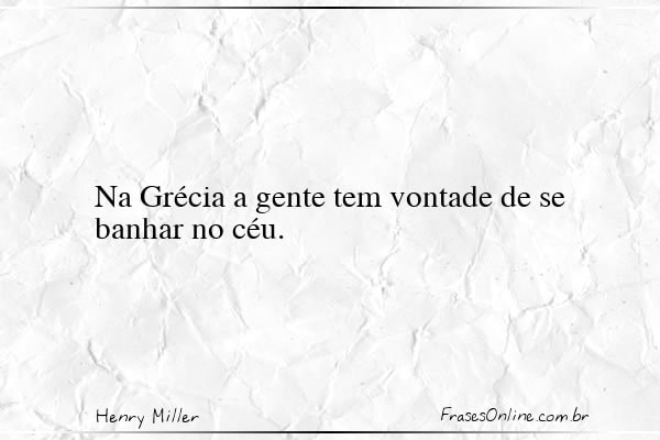 Frase de Henry Miller