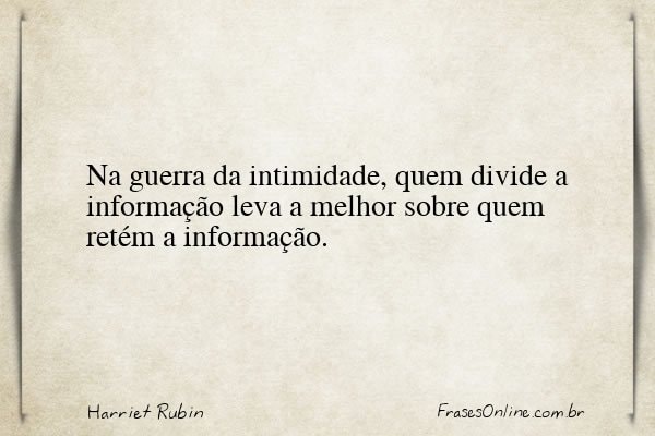 Frase de Harriet Rubin