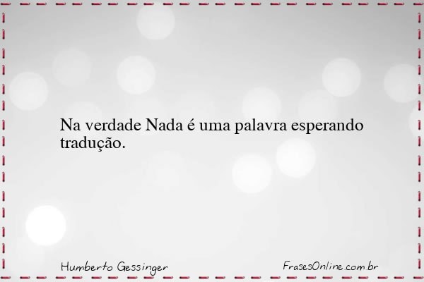 Frase de Humberto Gessinger