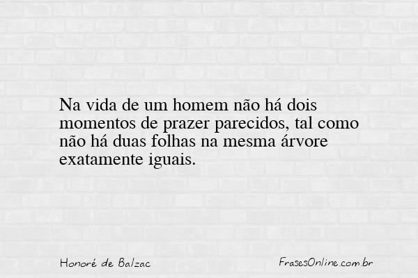 Frase de Honoré de Balzac