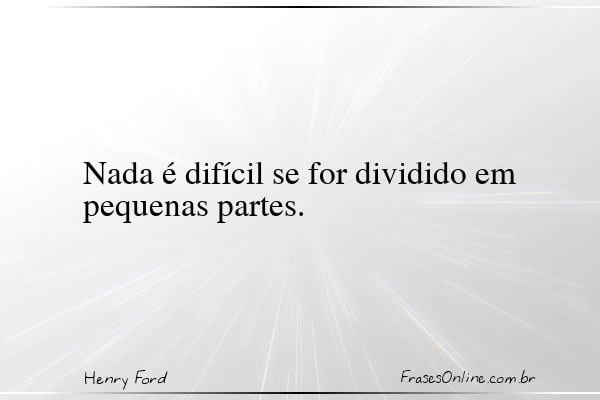 Frase de Henry Ford