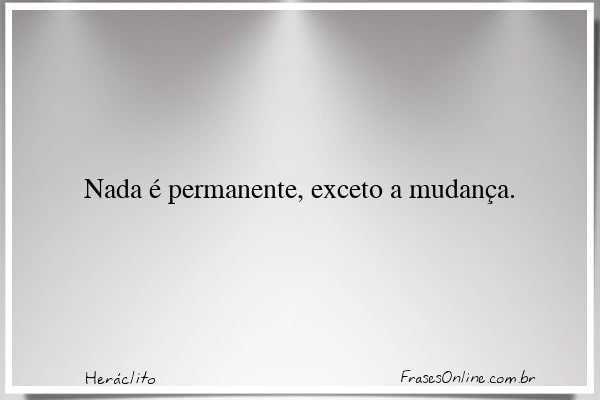 Frase de Heráclito