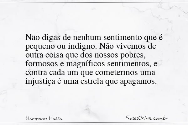 Frase de Hermann Hesse