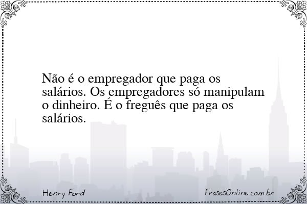 Frase de Henry Ford