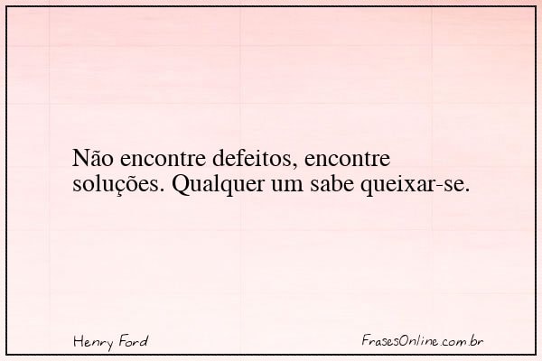 Frase de Henry Ford