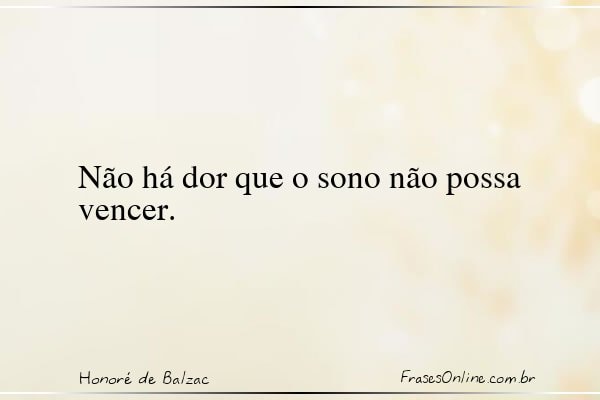 Frase de Honoré de Balzac