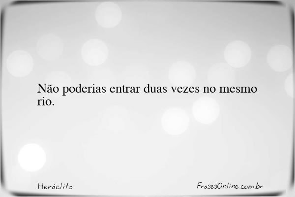 Frase de Heráclito