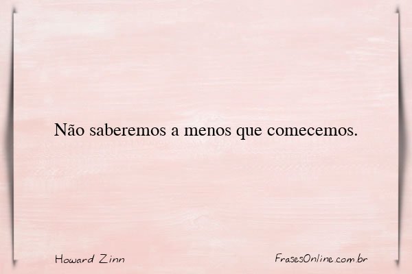 Frase de Howard Zinn