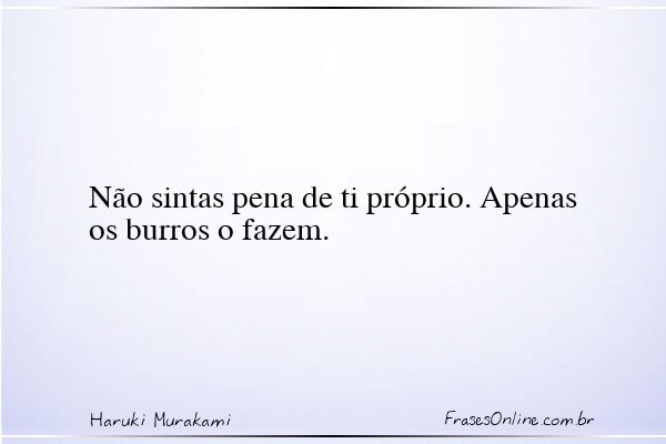 Frase de Haruki Murakami