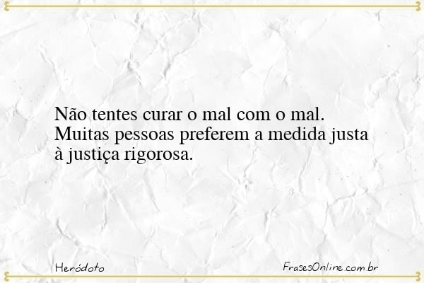 Frase de Heródoto