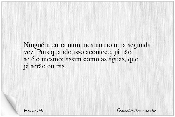 Frase de Heráclito