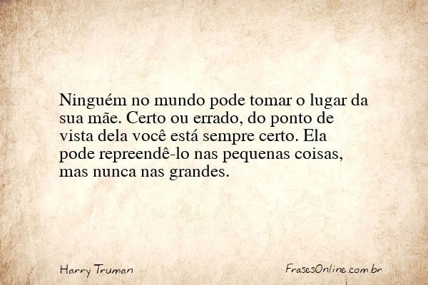 Frase de Harry Truman
