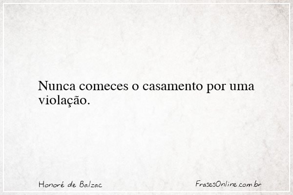 Frase de Honoré de Balzac