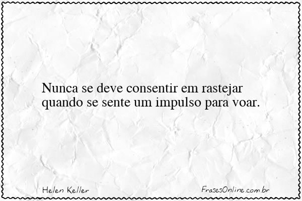 Frase de Helen Keller