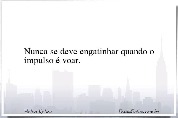Frase de Helen Keller