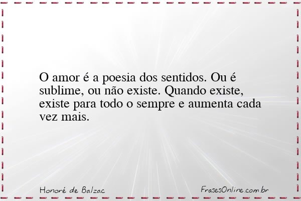 Frase de Honoré de Balzac