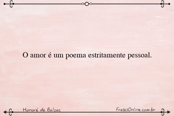 Frase de Honoré de Balzac