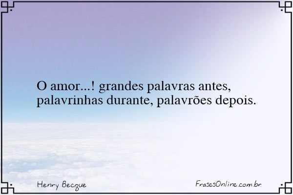 Frase de Henry Becque