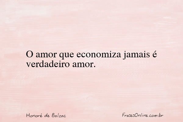 Frase de Honoré de Balzac