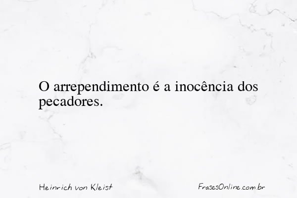 Frase de Heinrich von Kleist
