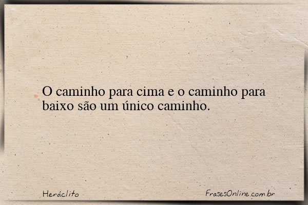 Frase de Heráclito