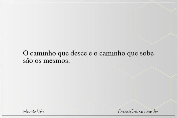Frase de Heráclito