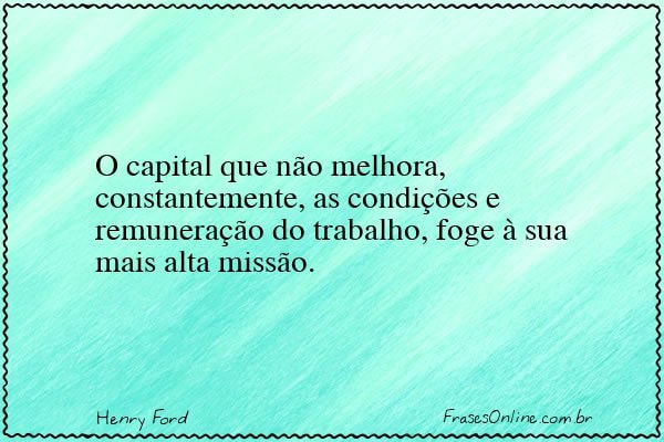 Frase de Henry Ford