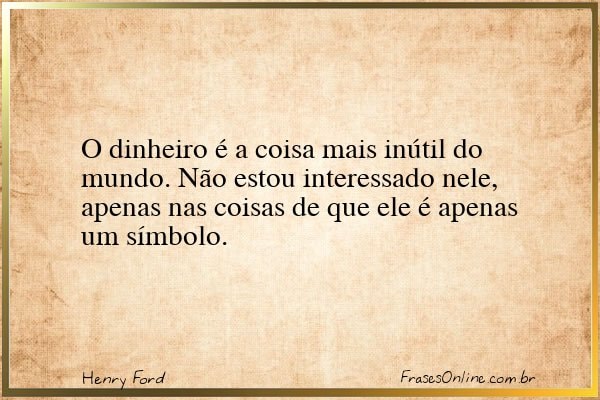 Frase de Henry Ford
