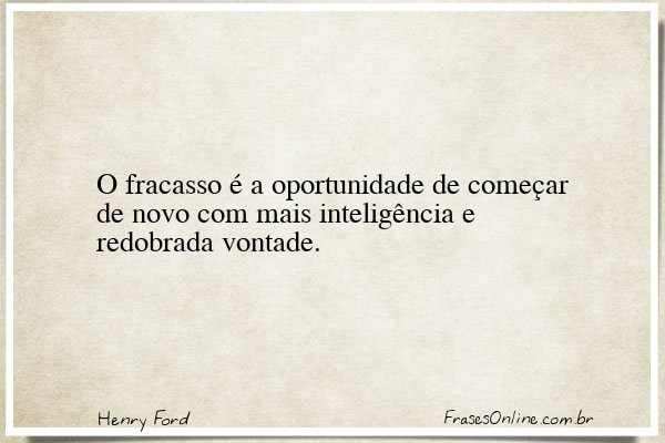 Frase de Henry Ford