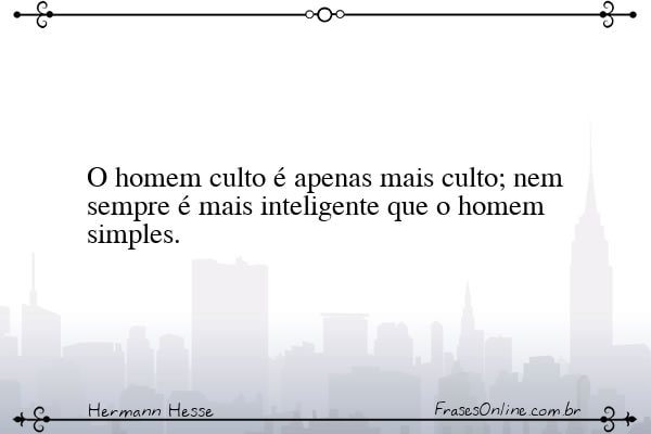 Frase de Hermann Hesse