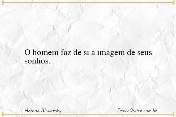 Frase de Helena Blavatsky