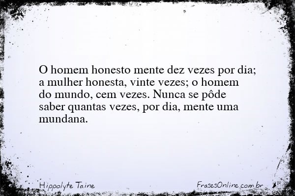 Frase de Hippolyte Taine