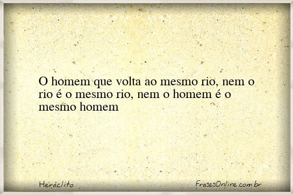Frase de Heráclito