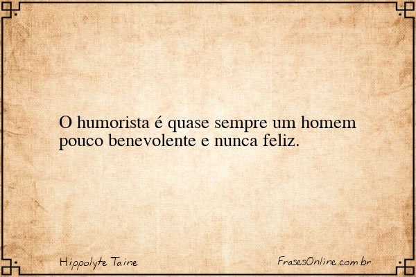 Frase de Hippolyte Taine