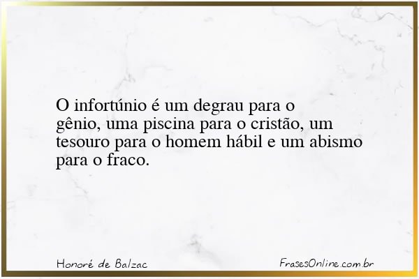 Frase de Honoré de Balzac