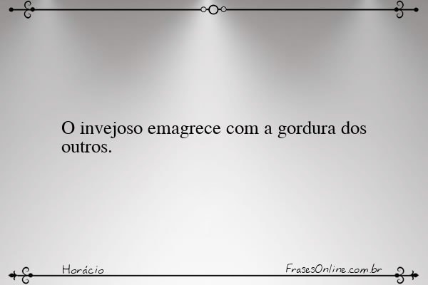 Frase de Horácio