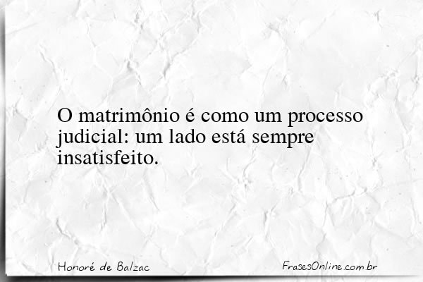 Frase de Honoré de Balzac