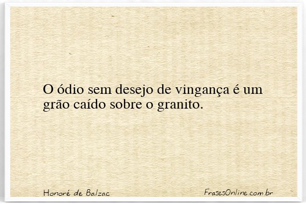 Frase de Honoré de Balzac