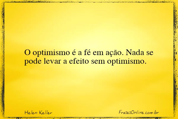 Frase de Helen Keller