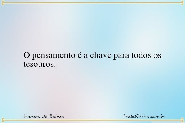 Frase de Honoré de Balzac