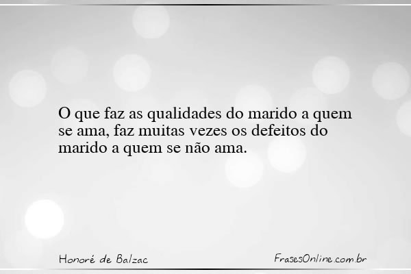 Frase de Honoré de Balzac