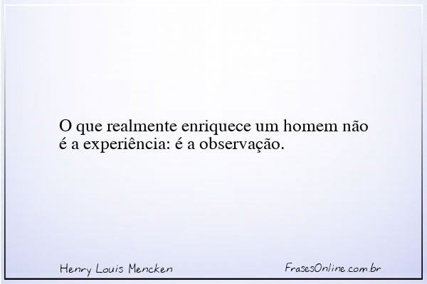 Frase de Henry Louis Mencken