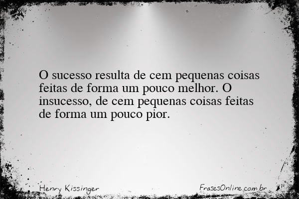 Frase de Henry Kissinger