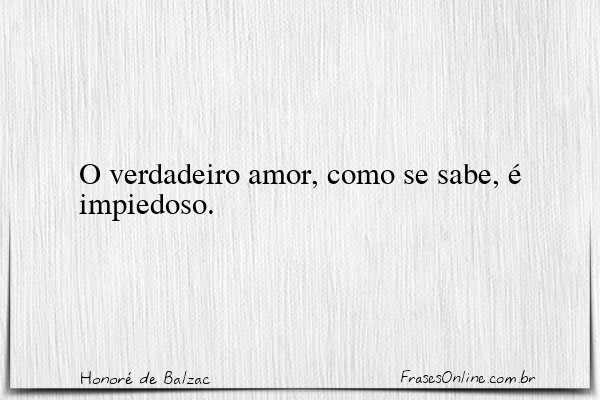 Frase de Honoré de Balzac