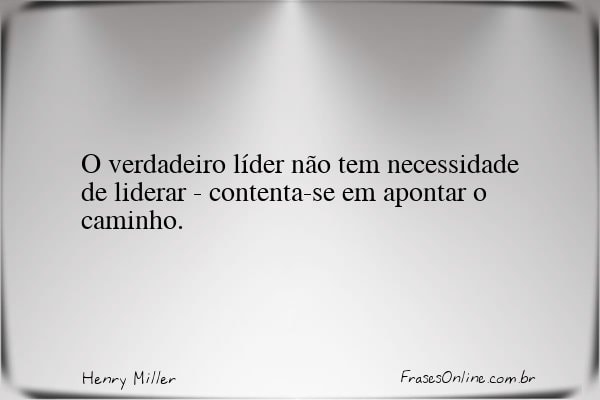 Frase de Henry Miller