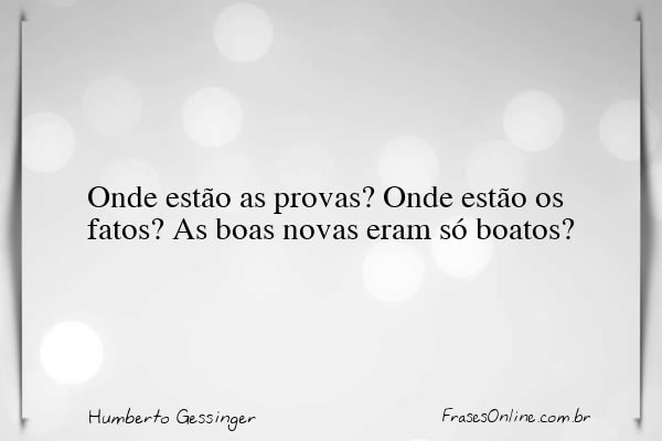 Frase de Humberto Gessinger