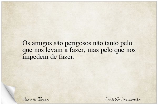 Frase de Henrik Ibsen