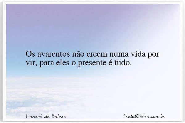 Frase de Honoré de Balzac