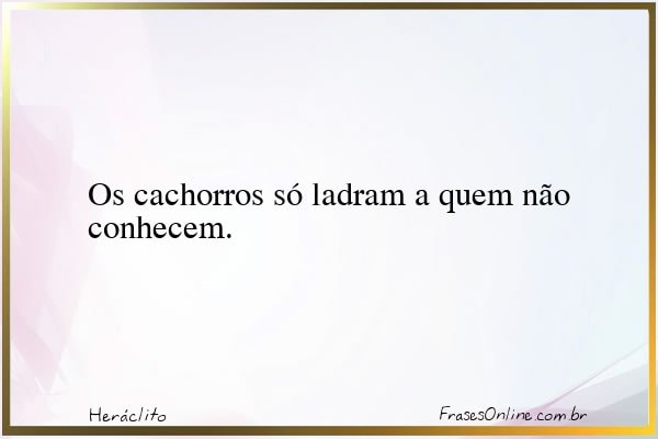Frase de Heráclito