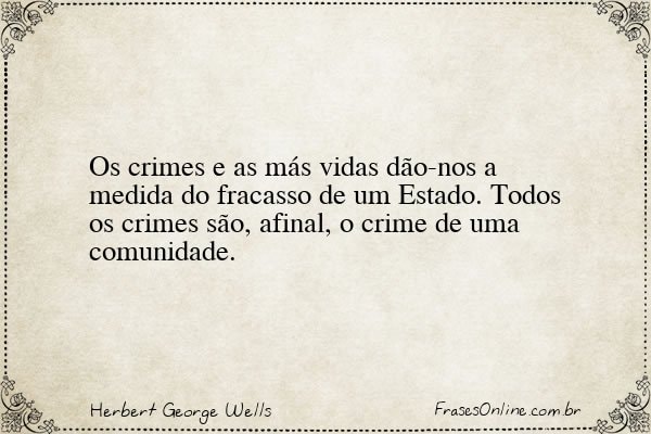 Frase de Herbert George Wells